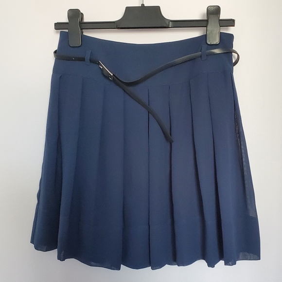NWT Etam Navy blue mini skirt sz 6